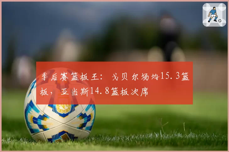 季后赛篮板王:戈贝尔场均15.3篮板,亚当斯14.8篮板次席